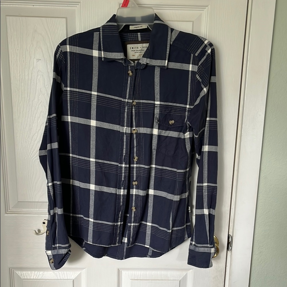 Plaid print flannel